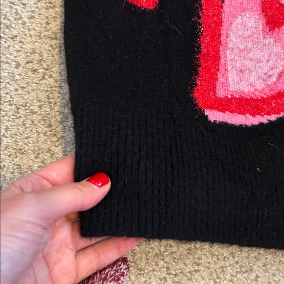 Kate Spade Overlapping Hearts Sweater, XXS - Picture 14 of 14